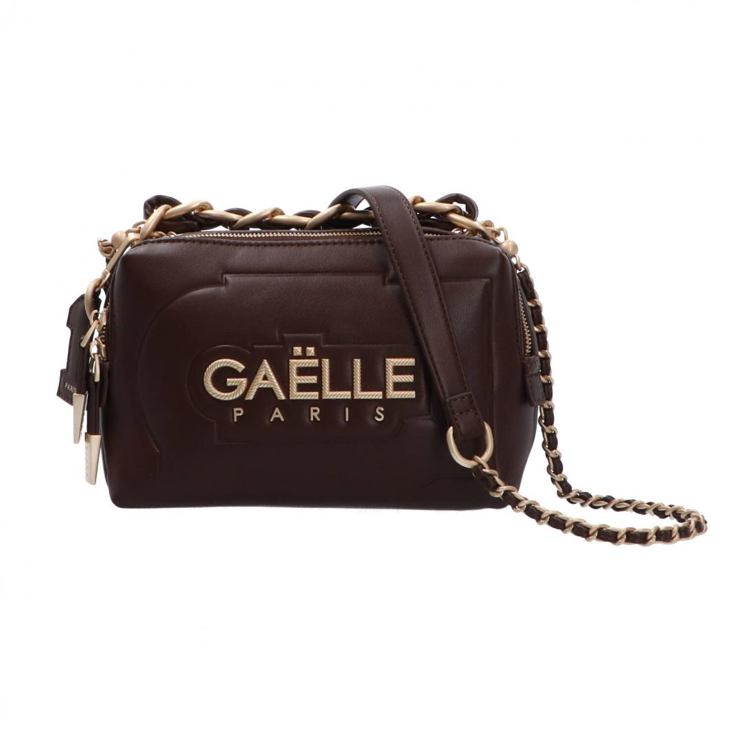 Gaelle paris borsa goffrata  nera