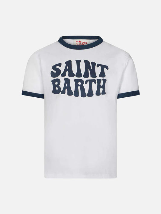 MC2 Saint Barth t-shirt bianca logata
