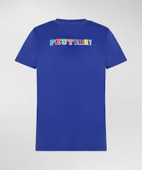 PEUTEREY MANDERLY KID  T-SHIRT IN COTONE CON STAMPA