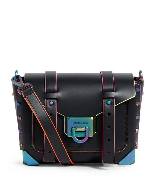 Michael Kors Borsa Manhattan in Pelle nera