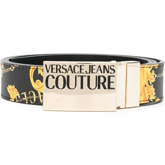 Versace Jeans Couture Cintura con fibbia in oro